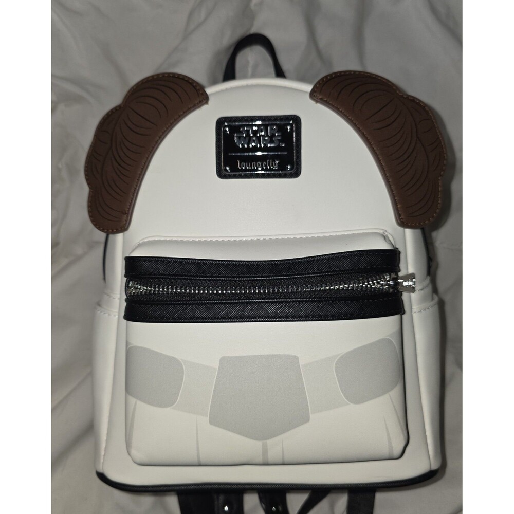 NWOT RARE loungefly Disney star wars princess Leia mini backpack bookbag bag!